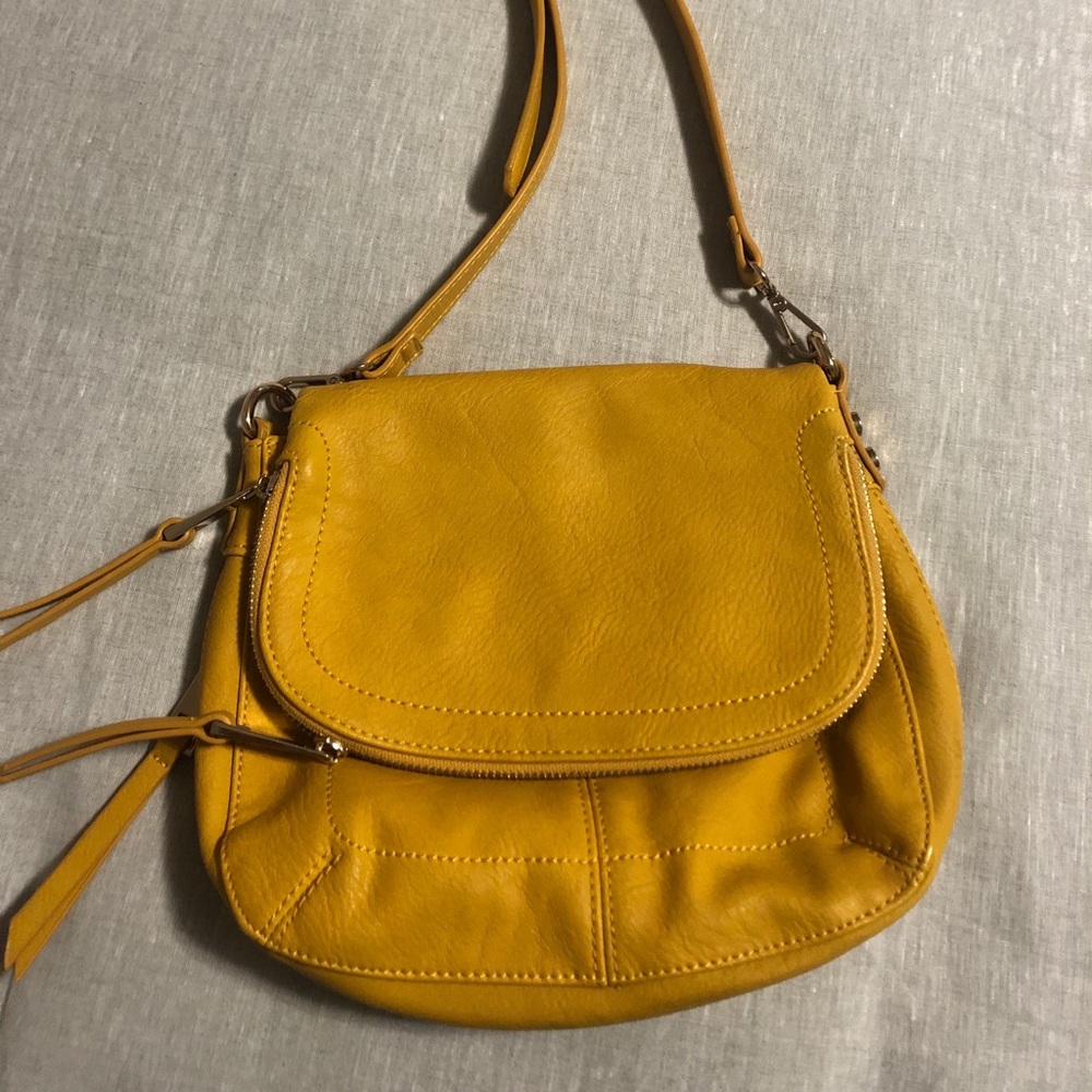 Mode Luxe Yellow Crossbody bag